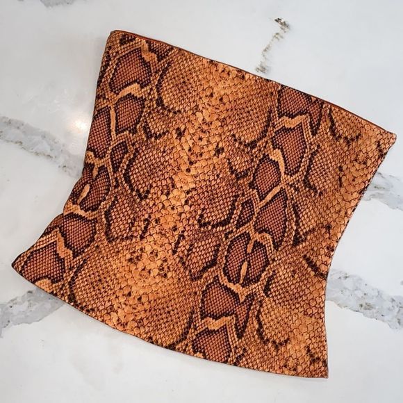 Tiger Mist Tops - Tiger Mist Snake Print Top